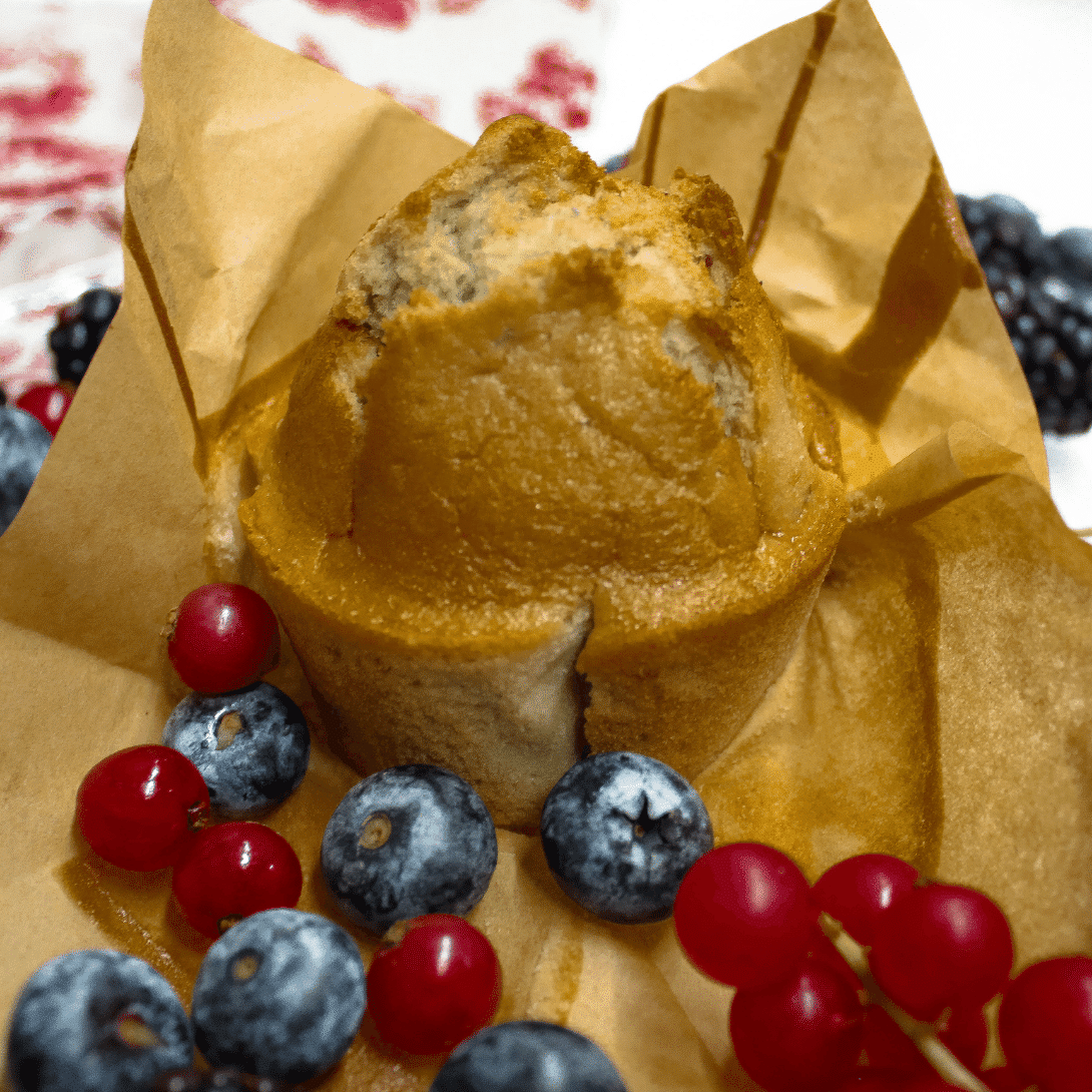 Muffin light ai frutti rossi